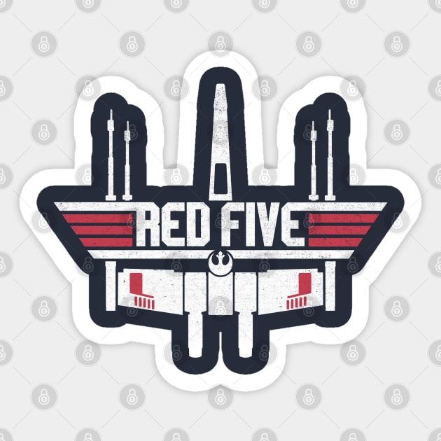 Redfive Sticker by cpt_2013